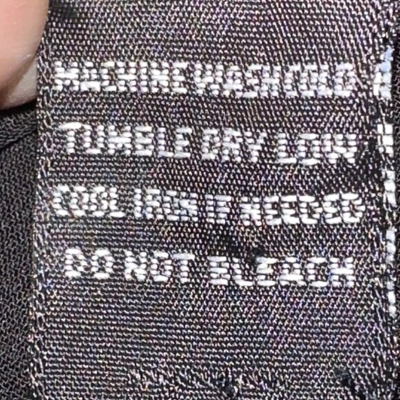 American Dream Black Sheer Cover Up Tunic Crochet Shoulders Lace Detail Size 2X - Picture 6 of 9